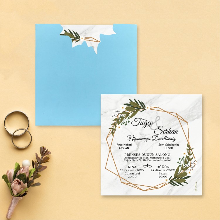 Beren Kare Davetiye 1803 - Detay Görseli 7